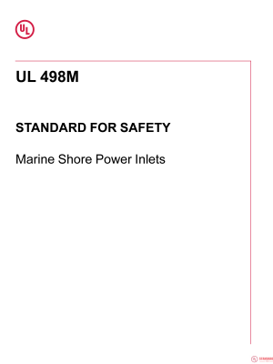 UL 498M PDF